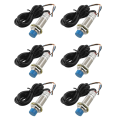 6X LJ18A3 - 8-Z / BX DC6-36V 8 mm Tubular Inductive PROXIMITY Sensor Switch Detector NPN. 