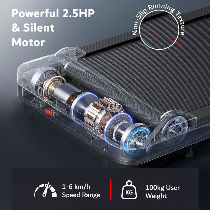 Sparnod%20Fitness%20STH-3002%20Home%20Use%20Walking%20Pad%20&%20Treadmill%20Compact%20Ultra-Slim%20,%20Ready%20to%20Use%20,%20%20Shock%20Absorption,%20,%20LED%20Display%20,%20100%20Kg%20Capacity%20-%20Image%203
