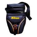 Black Color Nikon Dslr Bag 2 Layer. 