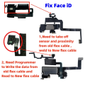Wenefang 1pcs Top Front Ear Speaker For iPhone 12 Pro Max X XS 11 Earpiece Fix Face ID Sensor Proximity Small Headset Parts. 