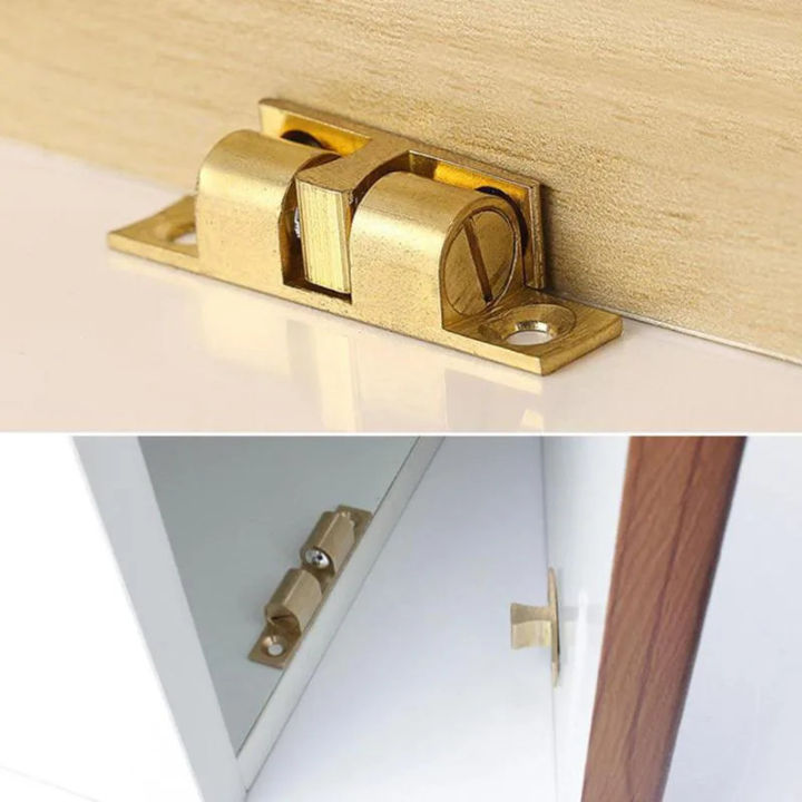40/50/60mm%20Cabinet%20Copper%20Touch%20Beads%20Lock%20-%20Self-Locking%20Door%20Spring%20Clip%20Latch%20-%20Cupboard%20Closet%20Durable%20Double%20Ball%20Catches%20-%20Home%20Furniture%20Improvement%20-%20Image%205