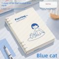 Cute A5/B5 Loose-leaf Notebook Puppy Detachable Binder Notebook Horizontal Line 60 Sheets/120 Pages Note Book Student Office Stationery. 