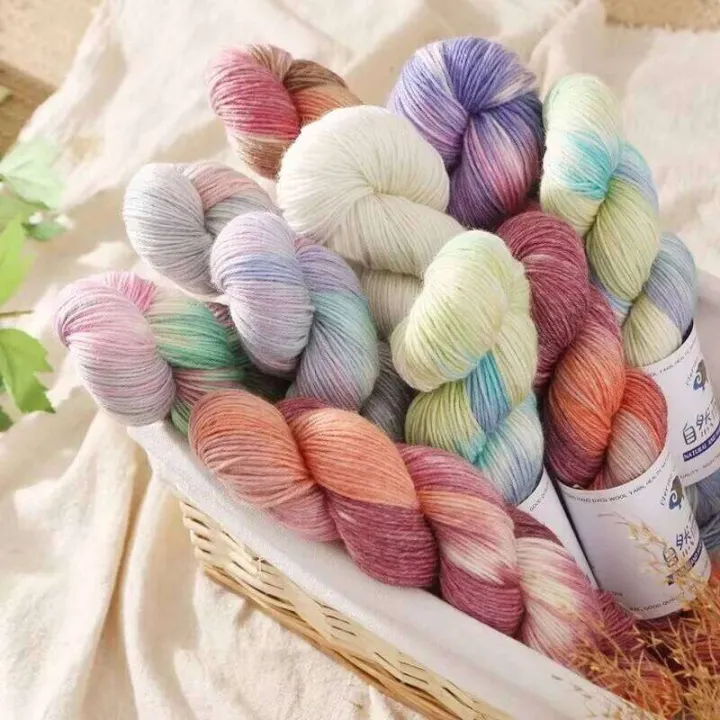 100g/roll%20Merino%20Handmade%20Dyed%20Wool%20Soft%20Sweater%20Scarf%20Hat%20Woven%20Rainbow%20Baby%20Yarn%20270M%20-%20Image%206