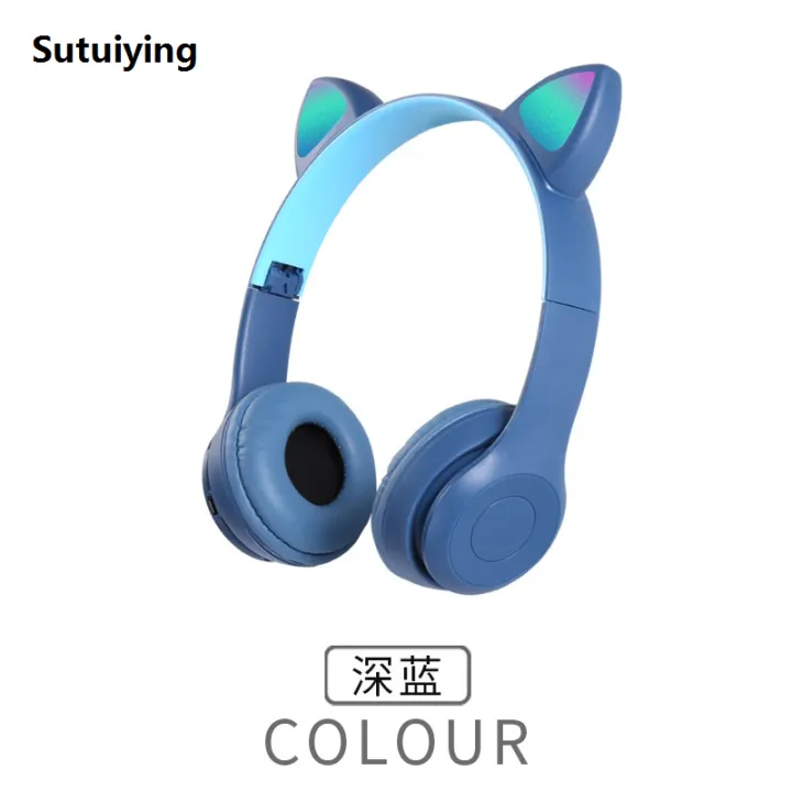 Sutuiying%20P47M%20Wireless%20Bluetooth%20Headset%20Gamer%20Cat%20LED%20Light%20Waterproof%20Noise%20Original%20Cancelling%20Earbuds%20Wireless%20Headphones%20Bluetooth%20Earphones%20-%20Image%208