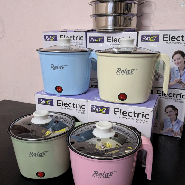 Relax%20-%201.8L%20Multi-Function%20Electric%20Cooker%20with%20Steamer%20%7C%20Double%20Layer%20Non-Stick%20Mini%20Rice%20Cooker,%20Hot%20Pot%20&%20Momo%20Maker%20%7C%20Rapid%20Noodle%20Maker%20600W%20Portable%20Cooking%20Pot%20-%20Image%204