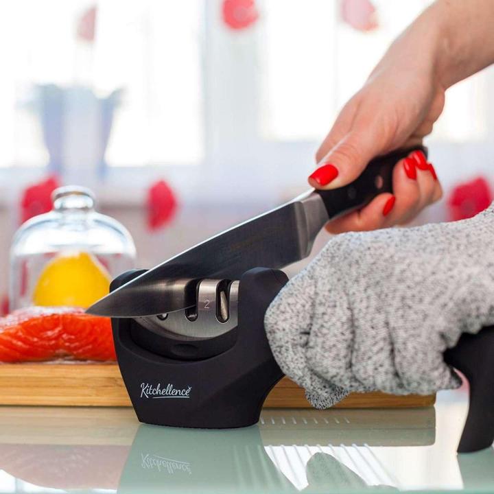 Kitchen Knife Sharpening Tool Helps Repair, Restore And Polish Blades