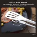 Stainless Steel Utility Serving Cooking Food Kitchen Tong 23 cm With Ergonomic Design. 