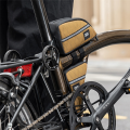 ROCKBROS Ultralight Front Tube Frame Triangle Bag Portable Nylon Triangle Tube Bag for Brompton Bike Mini Bag Bicycle Bag Accessory. 