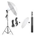 E27 Studio Umbrella Lighting Kit For Photography Lighting Studio. Studio Soft White Umbrella  Lighting Set Of Continue & Professional Lighting.. 