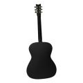 Givson Glossy Black 150 Acoustic Guitar-40" | Black Maplewood Acoustic Guitar | Black Acoustic Guitar For Beginners. 