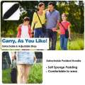 Nuovoware 25oz/32oz Carrier Bag Adjustable Shoulder Hand Strap 2 Pocket Sling Water Bottle Accessories for Hiking. 