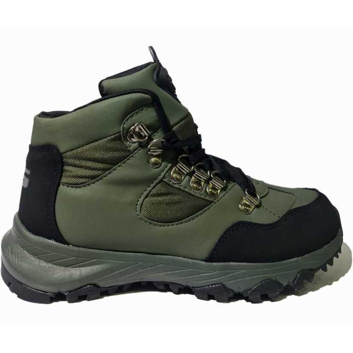 Goldstar G10 Olive Trekking Shoes For Women