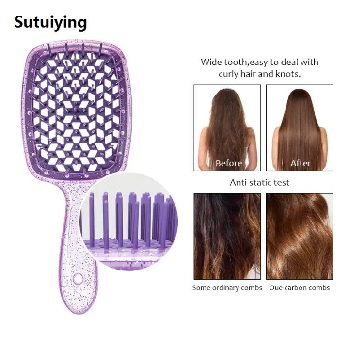 Sutuiying%204pcs/set%20Detangling%20Hair%20Brush%20Set%20Teasing%20Brush%20Rat%20Tail%20Combs%20Retro%20Sales%20promotion%20Men's%20Beard%20Comb%20Oil%20Head%20Brush%20Hairdress%20Styling%20Tool%20Set%20-%20Image%206