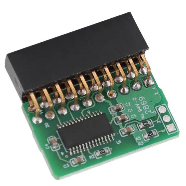 Spreeshop 20Pin TPM 2.0 Module Vertical Trusted Platform Module for AOM ...