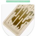 Creative Non-slip Silicone Drainage Mat Foldable Large Size Dish Drying Mat Multifunctional Utensils Drying Longer Faucet Mat Tableware. 