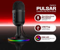 Redragon Pulsar GM303 Streaming Microphone With RGB. 