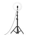 LED light ring with tripod and phone stand Led Stand Phone Tripod Circle Makeup Selfie Holder Stream Video Camera Lamp 10 Inch Studio for tiktokers ,youtubers and editors choice High Quality. 