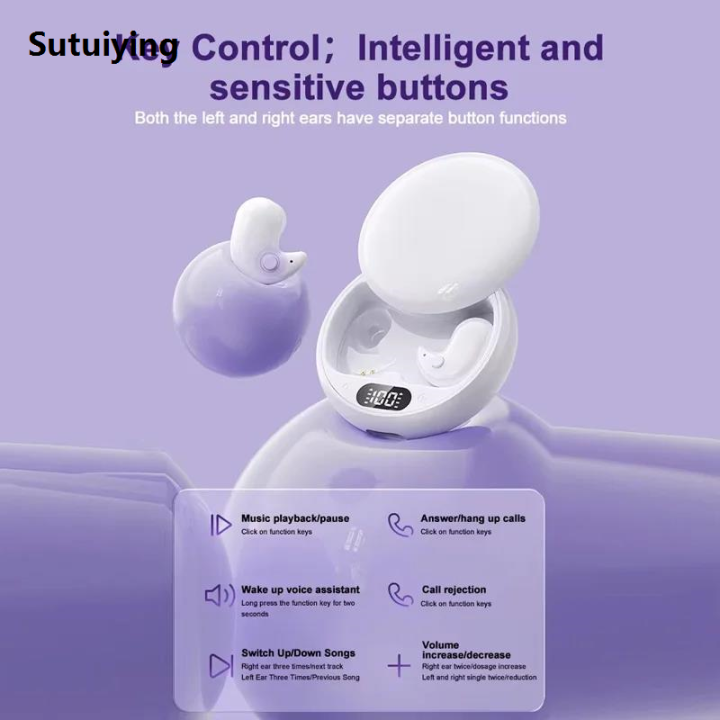 Sutuiying%20Y36%20Bluetooth%205.3%20Wireless%20Headphones%20TWS%20In-Ear%20Invisible%20Sleep%20New%20style%20Earbuds%20With%20Mic%20Noise%20Cancelling%20Earphones%20HIFI%20Music%20Headset%20-%20Image%205