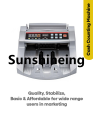 Money/ Cash Notes Counting Machine (2108-UV) with Notes Ditection for your Small business, Shop office. 