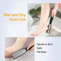 Pedicure Tools Heel Scratcher Files Artifact Exfoliating Calluses Brush Stainless Steel Foot Sharpening Double-sided Pedicura. 