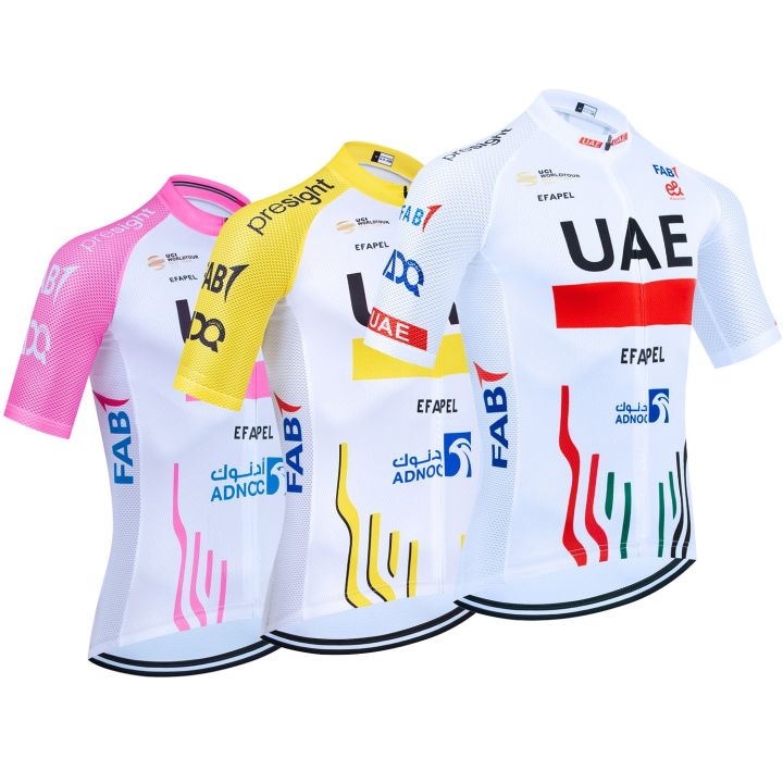 HOT%20Tour%202025%20Team%20UAE%20Cycling%20Jersey%20Men%20Women%20Summer%20MTB%20Road%20Bike%20Maillot%20Jersey%20Ropa%20Ciclismo%20Fast%20Dry%20Bicycl%20Tshirt%20Clothing%20-%20Image%203