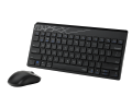 Rapoo 8000M US-Black Multimode (Wireless / Bluetooth) Keyboard / Mouse Combo. 