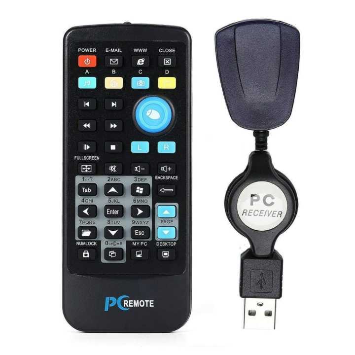 Wireless Ir Controller Pc Computer Remote Control Usb Media Center Fly Mouse Usb Receiver
