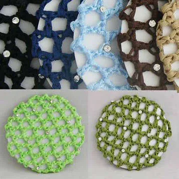 Dance%20Professional%20Hotel%20Staff%20Invisible%20Handmade%20Crochet%20Cap%20Nurse%20Flight%20Attendant%20Hair%20Net%20Bun%20-%20Image%203