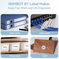 NIIMBOT B1 Mini Portable Thermal Label Maker Sticker Printer Self-Adhesive Labeler Pocket Printer For Stickers Labeling Machine. 