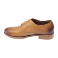 Brown Black Horse Shoes  Leather Lace Up Formal Shoes For Men. 