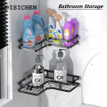 DISICHEN Fashion 1PCS Wall Mounted Shelf Triangle Waterproof Organiser Bathroom Kitchen Laundry Cosmetic Supplies Hole Free Home. 
