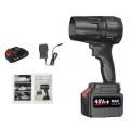 Durable 21V Handheld Air Blower High Power Stepless Speed Turbo Fan Leaf Blower Strong Blowing Handheld Jet Fan Outdoor. 