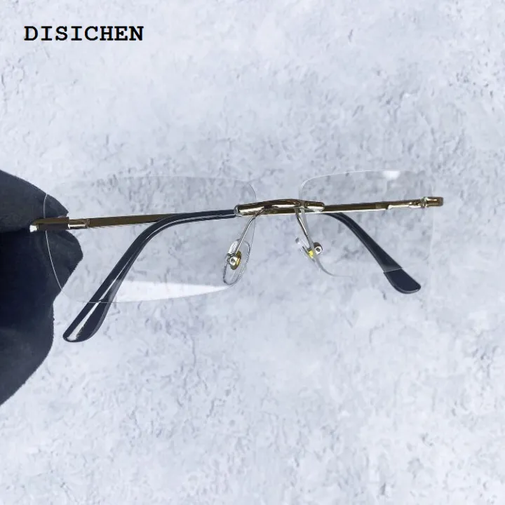 DISICHEN%20Affordable%20BOYSEEN%20Rimless%20Glasses%20Man%20Stylish%20Sunglasses%20Woman%20Pink%20Blue%20Eyewear%20UV400%20Gradient%20Color%20Sunglasses%20-%20Image%205