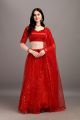 Self Design Semi Stitched Lehenga Choli For Women. 