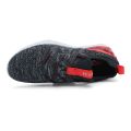 Peak Black Melange Grey Cushion Running Shoes for Men E92577H. 