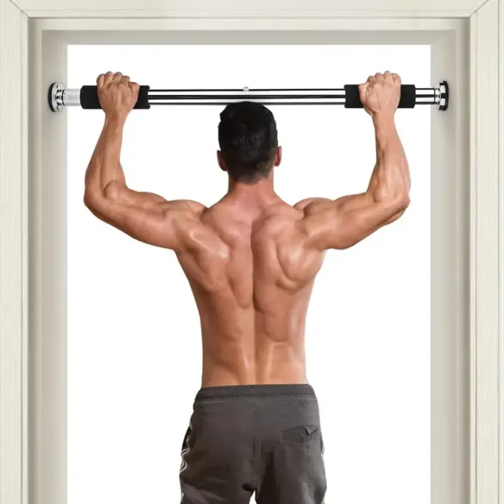 Spn'S%20Adjustable%20Doorway%20Mount%20Pull%20Up/%20Chin%20Up%20Heavy%20Duty%20Rod%20%7C%20Door%20Pull%20Up%20Bar%20%7C%20Door%20Gym%20Bar%20%7C%20Exercise%20Rod%20-%20Image%207