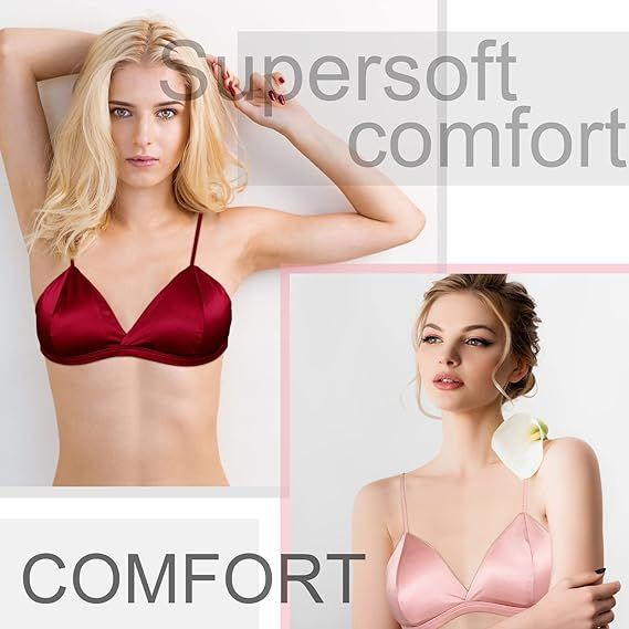 Women's%20Silk%20Satin%20Triangle%20Bralette%20Silk%20Triangle%20Bra%20with%20Adjustable%20Strap%20Soft%20Cup%20Wireless%20Bra%20Satin%20Smooth%20Wireless%20Bra%20Crop%20Top%20-%20Image%204