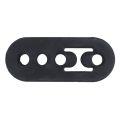 NAMUNY 2X Universal Black Rubber Car Exhaust Hanger Bushing. 