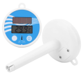 2 Piece Floating Digital Pool Thermometer Mini Resistant Easy Read Water Thermometer for Outdoor & Indoor Swimming Hot Tub. 
