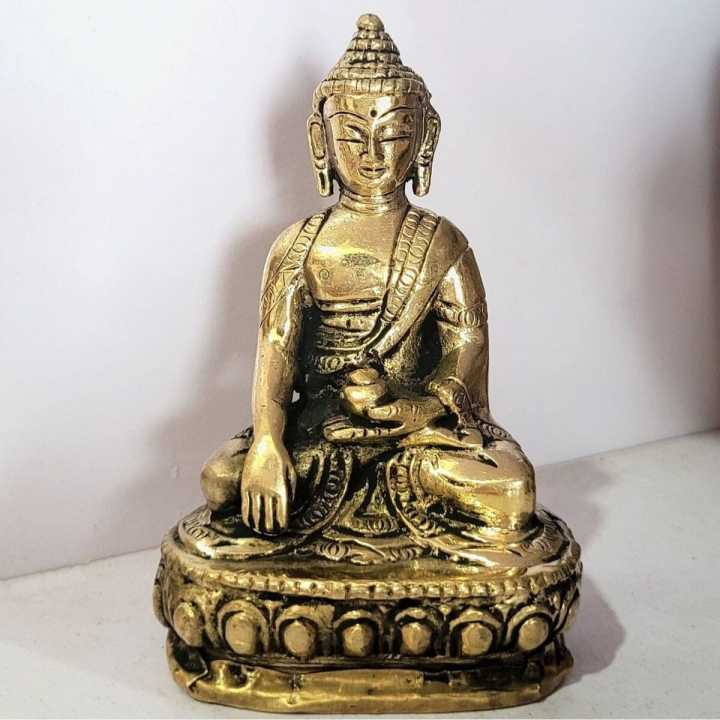 Brass Buddha Statue Small