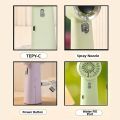 Mini Portable Handheld Spray Fan High-Speed Rechargeable Water Spray Mist Fan 3-Speed Wind Lightweight Cooling Atomizing Hydrating Fan Office. 