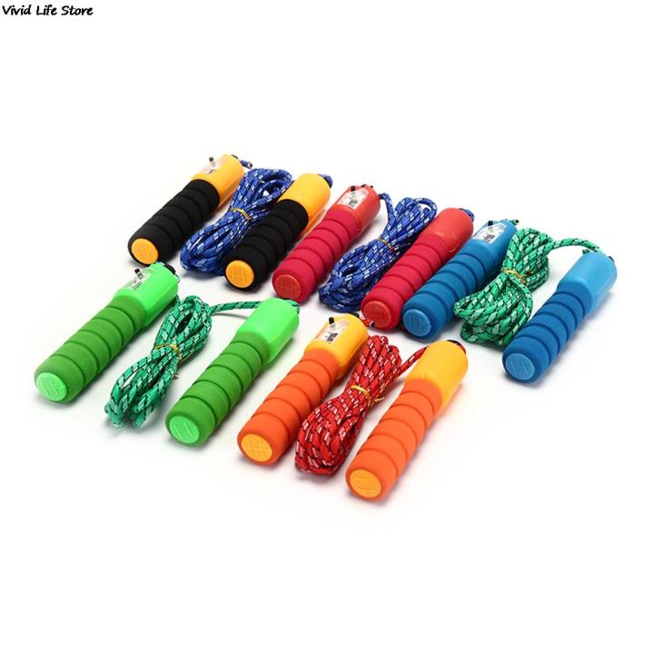 Fitness Calorie Line Jump Rope Count Crossfit Adjustable 3 Meter ...