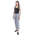 Light Grey Fleece Trousers for Women Cozy Warm Casual Fit Sweatpants Pants. 