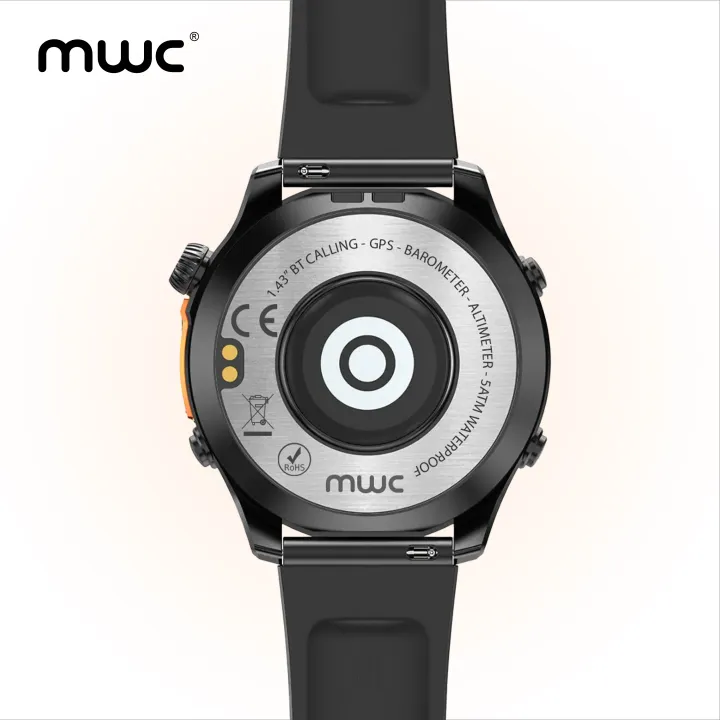 MWC%20AetherOne%20Watch%20Pro%20%7C%20GPS%20%7C%20COMPASS%20I%20ALTIMETER%20I%20BAROMETER%20I%20AI%20%7C%201.43"%20Super%20Smooth%20HD%20AMOLED%20Display%20%20%7C%20Premium%20Quality%20%7C%205ATM%20Water%20Resistant%20%7C%20Magnetic%20Fast%20Charging%20%20%7C%20Bluetooth%20Calling%20%20%7C%207%20to%2010%20Days%20Backup%20%7C%20100+%20Sports%20Mode%20%7C%20BT%205.3%20I%20Black%20-%20Image%204