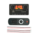 MP3 WMA Decoder Board Wireless Bluetooth 5.0 7V-25V Decoder Car MP3 Player USB Record Module FM AUX Radio for Speaker. 