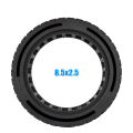 JAERBEE 8.5 X 2.5 Solid Tire Electric Scooter Wear-Resistant Off-Road Tyres for Mini&Speedway Leger (Pro) -B. 