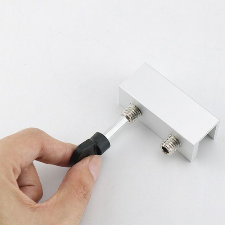 Window Lock Clips New Aluminum Alloy Window Locks With Key Sliding Security Window Lock ...