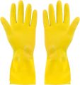 Waterproof Rubber Latex Multi Use Gloves | Multipurpose Durable Latex Waterproof Gloves | Comfortable Fit Wear Resistant Rubber Latex Gloves. 