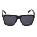 Gorkha Brand Design Trendy Polarized Premium Quality Matte Black Sunglasses For Men. 