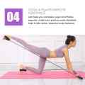 New 8 in 1 Portable Pilates Bar Kit Set Resistance Band. 